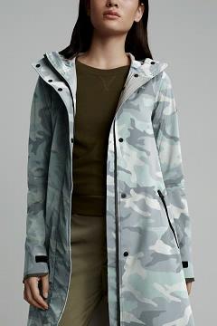 Chamarras Canada Goose Mujer Outlet - Kitsilano Chubasquero Black Label Multicolor PA5721968